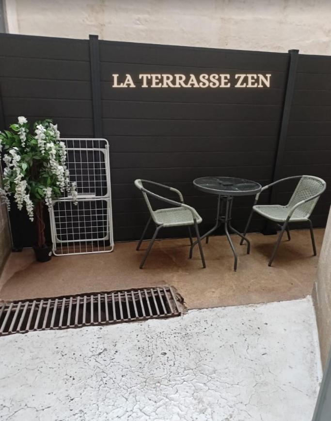 La Terrasse Zen Dacher - Superbe Appartement 30 M2 Tout Equipe Avec Terrasse Coeur Vichy Proche Gare Thermes Cures Kültér fotó